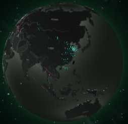 网络攻击地图
